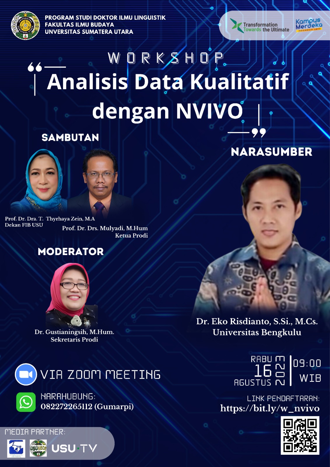Qualitative Data Analysis Workshop with NVIVO